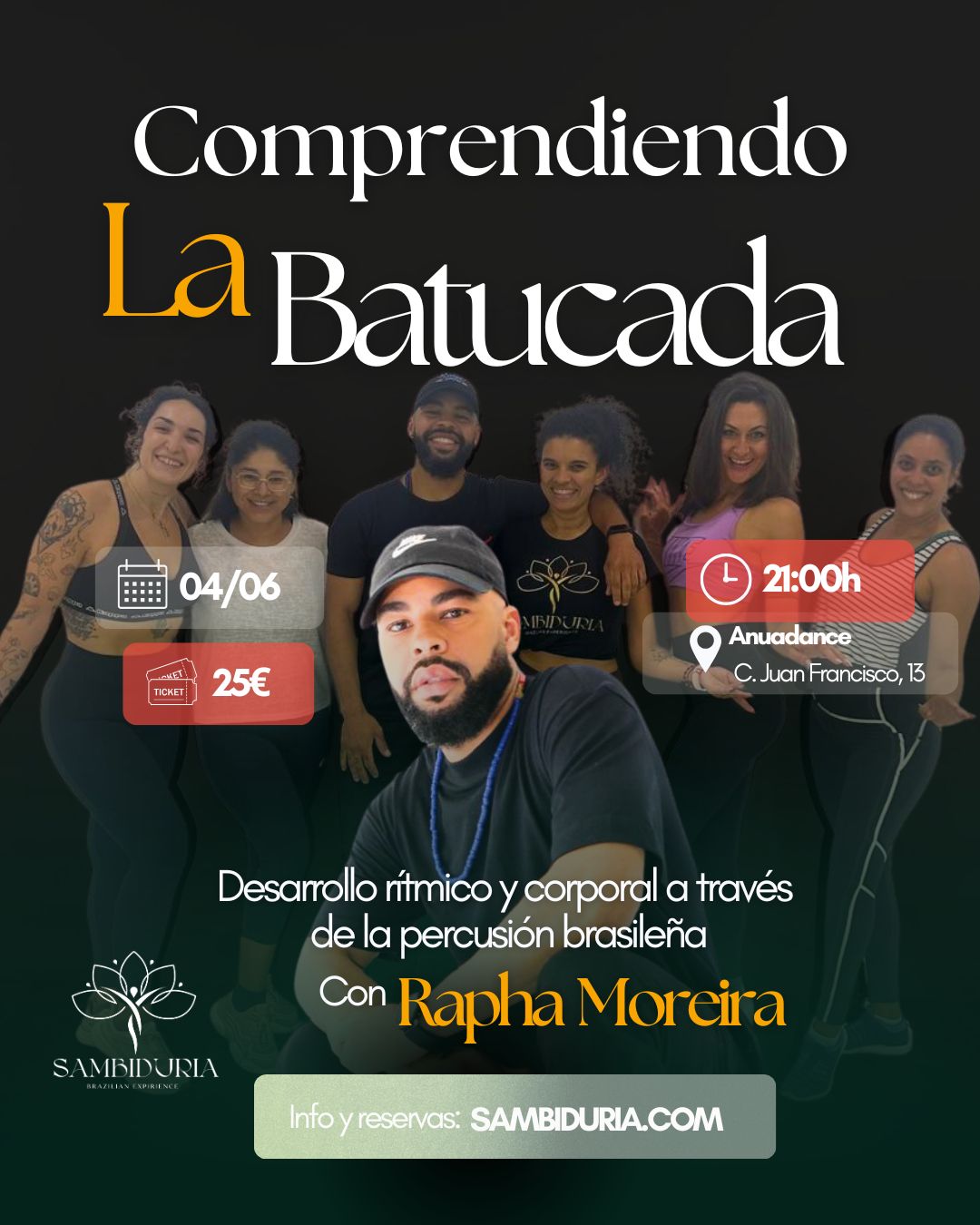 Comprendiendo la Batucada | Desarrollo Musical y Corporal para bailarinas de Samba